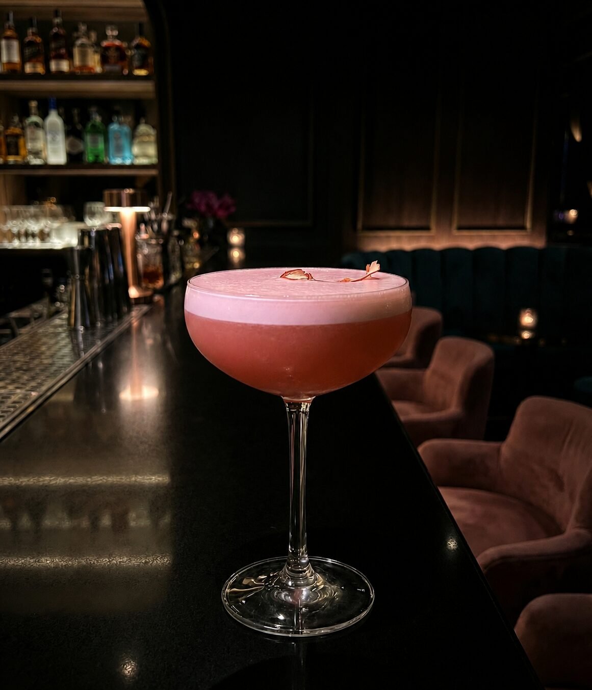 Siam Social full bar with cocktails